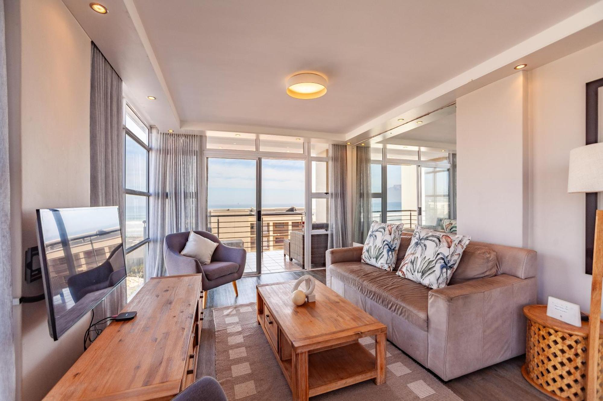 Luxury Ocean View Beachfront 2 Bed Apartment -206 The Waves, Blouberg, Cape Town Bloubergstrand Zewnętrze zdjęcie